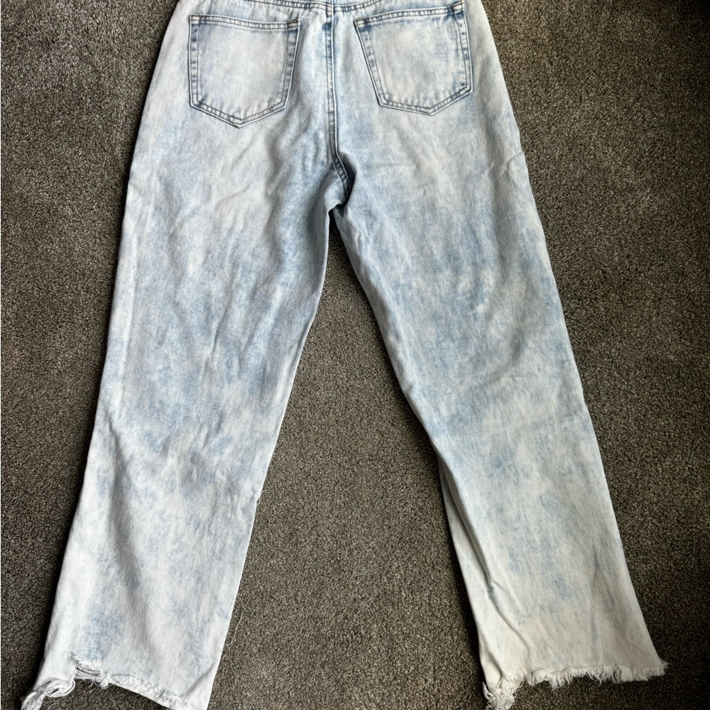 Almost Famous Floral Patchwork Jean - image 2